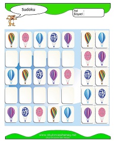Sudoku Çocuk Bulmacaları